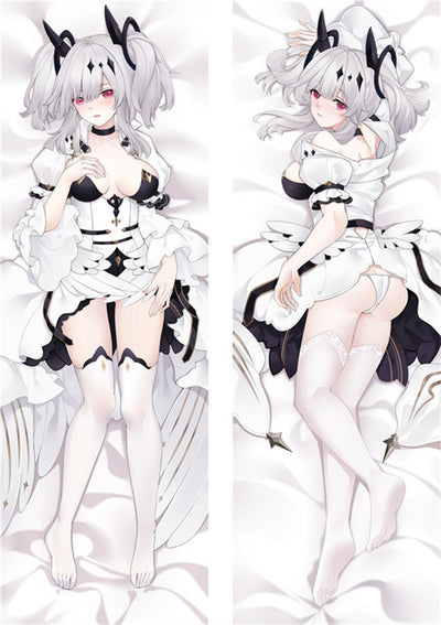 Joffre Vit Volangklänning Dakimakura