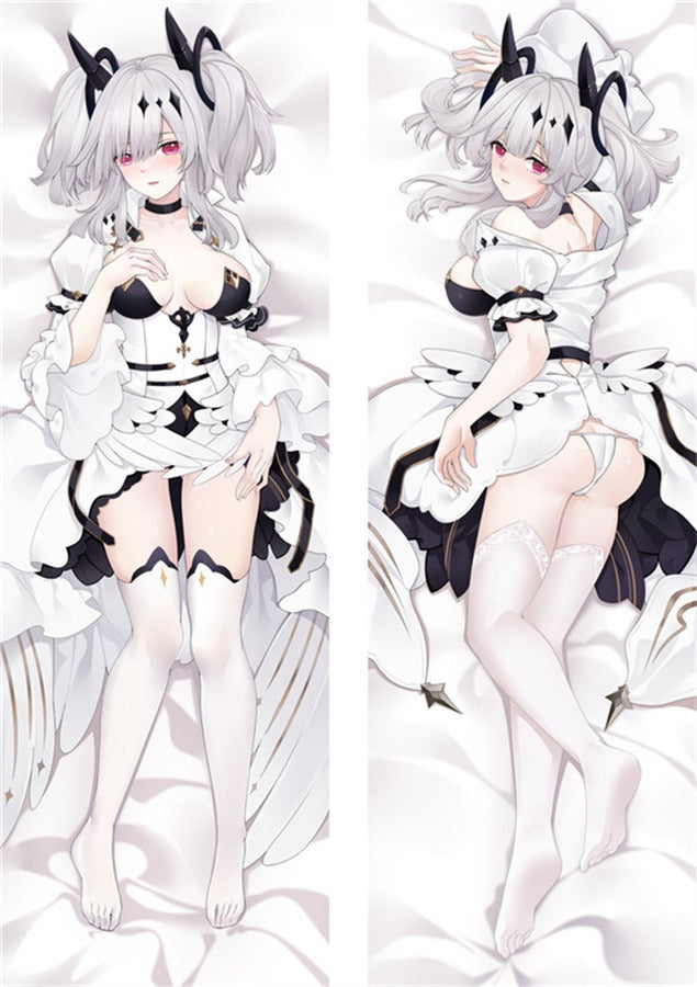 Joffre Vit Volangklänning Dakimakura