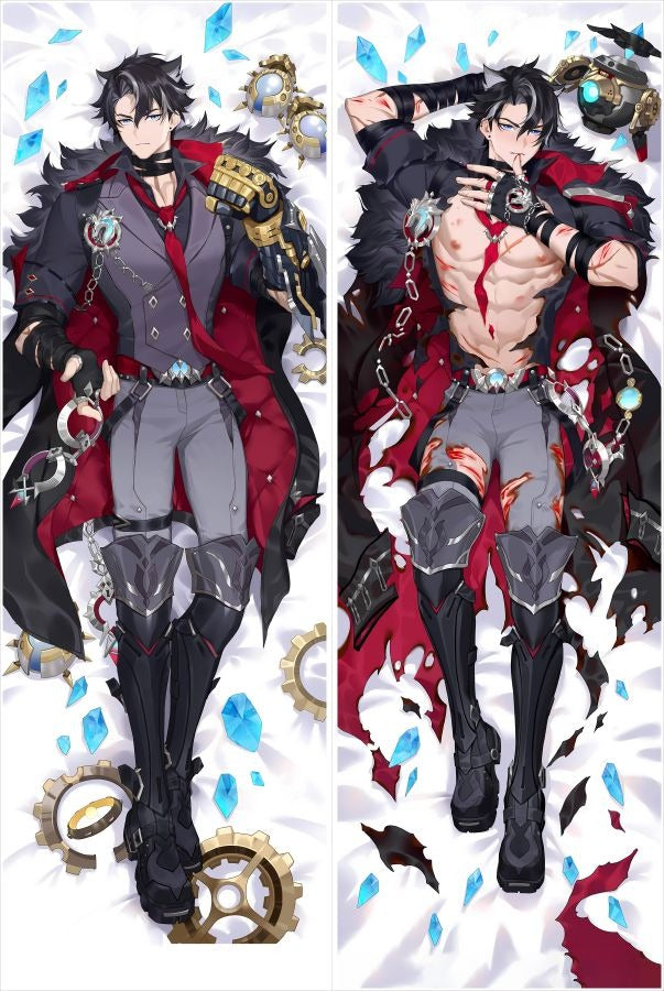 Wriothesley Öppen Trasig Skjorta Dakimakura