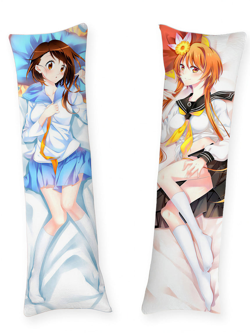 Chitoge och Onodera Dakimakura