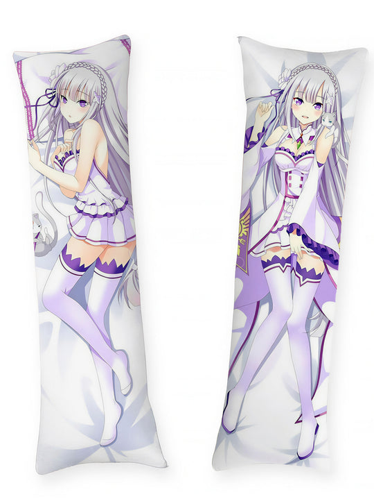 Emilia och Pakku Dakimakura