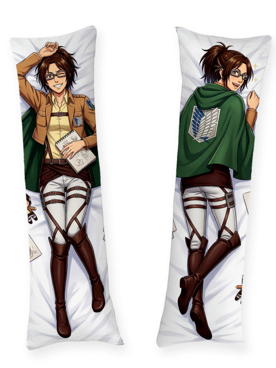 Hange Zoe Survey Corps Fältutrustning Dakimakura