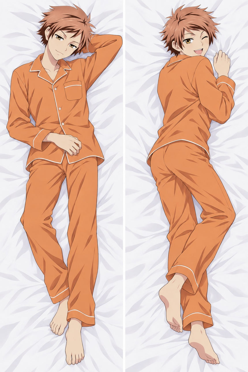 Hikaru Hitachiin Orange Pajamas Body Pillow