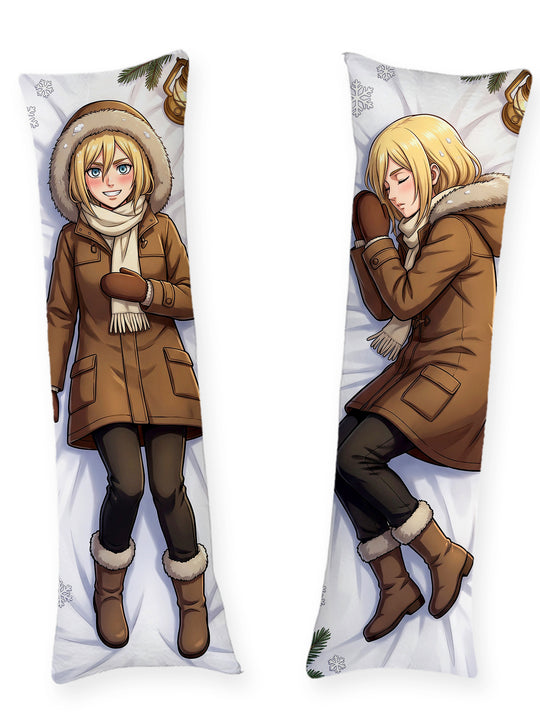 Historia Reiss Snöig Vinterkappa Dakimakura
