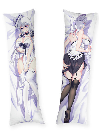 Illustrious Vita och Svarta Klänningar Dakimakura
