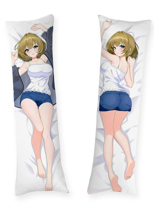 Kaede Takagaki Linne och Jeansshorts Dakimakura