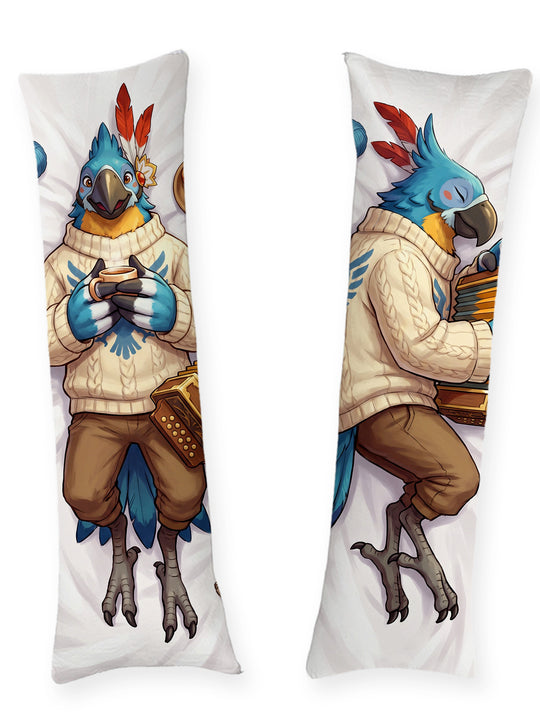 Kass Mysig Stickad Tröja Kvällsstämning Dakimakura