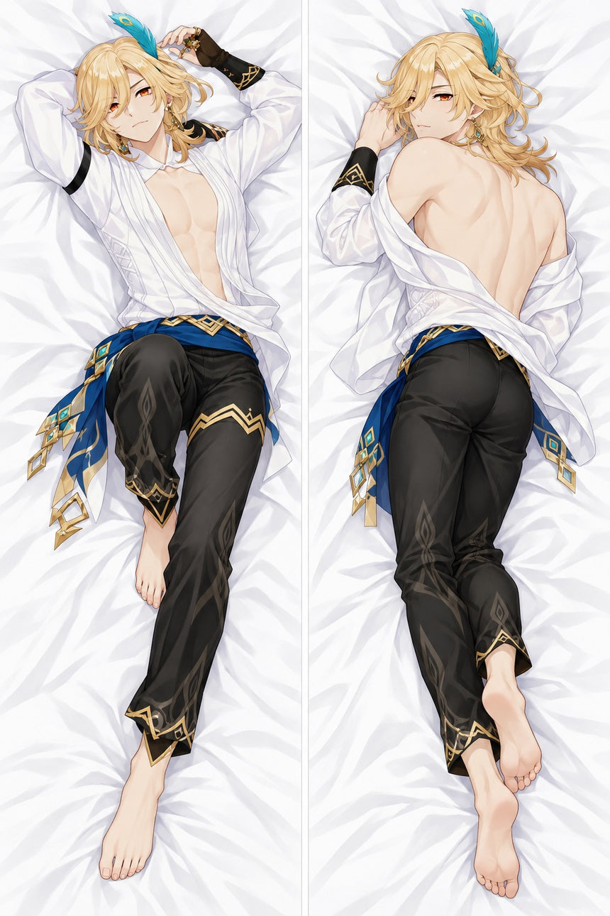 Kaveh Silk Shirt Body Pillow