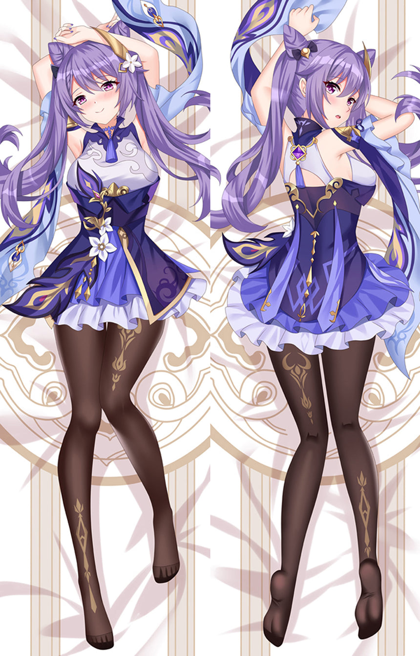 Keqing Lavendelvolanger Dakimakura