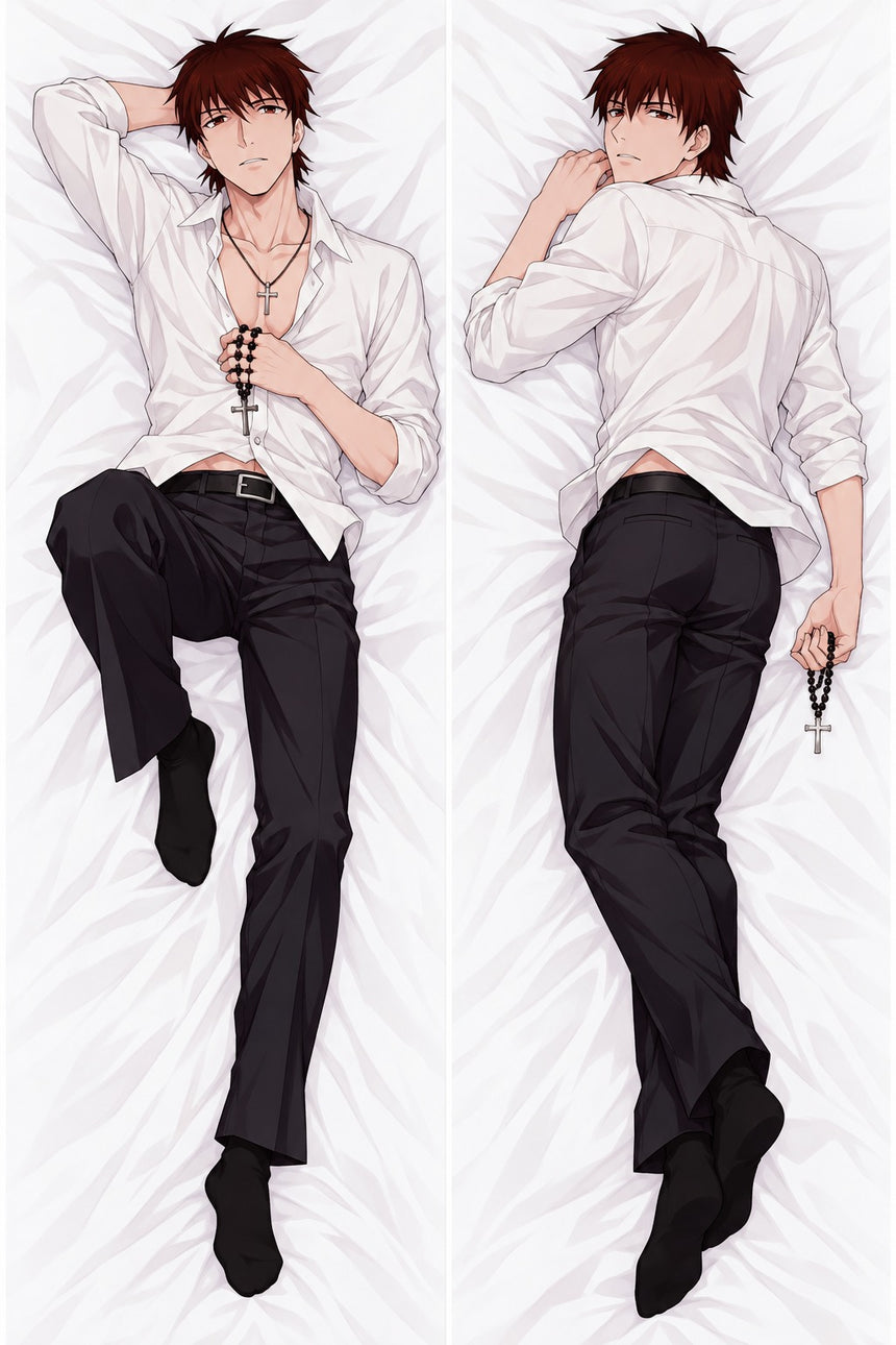 Kirei Kotomine Priest Rosary Body Pillow