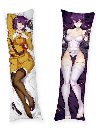 Motoko Kusanagi Uniform och Vit Trikå Dakimakura