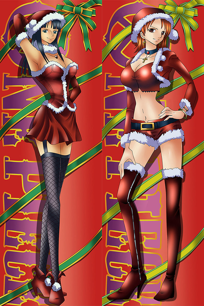 Nami och Nico Robin Jul Dakimakura