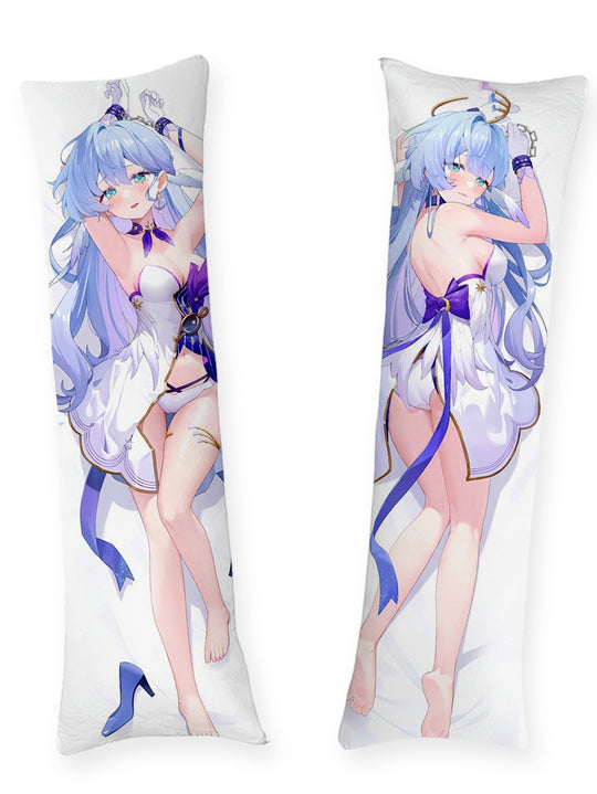 Robin Vit Fjäderklänning Dakimakura