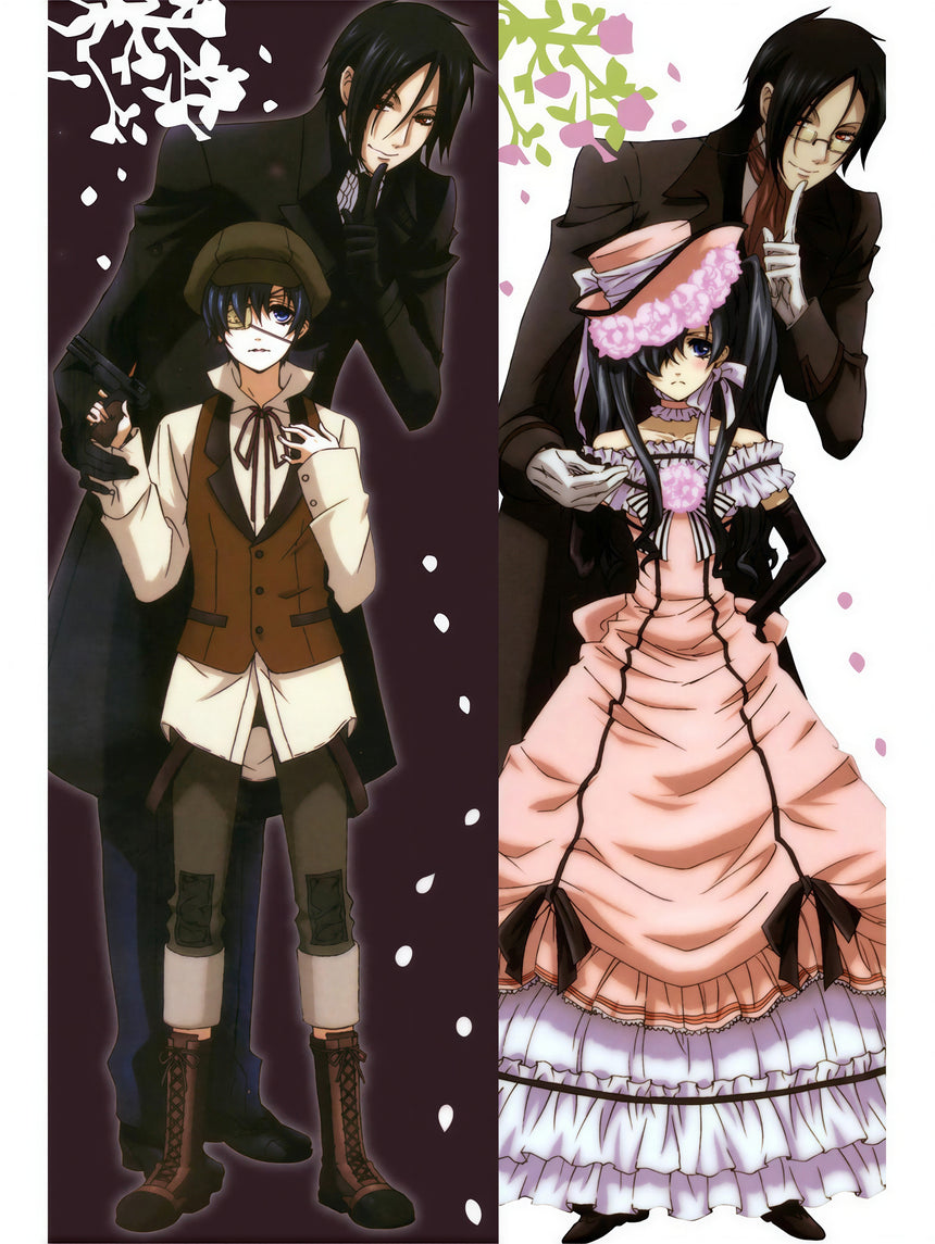 Sebastian och Ciel Dakimakura 2