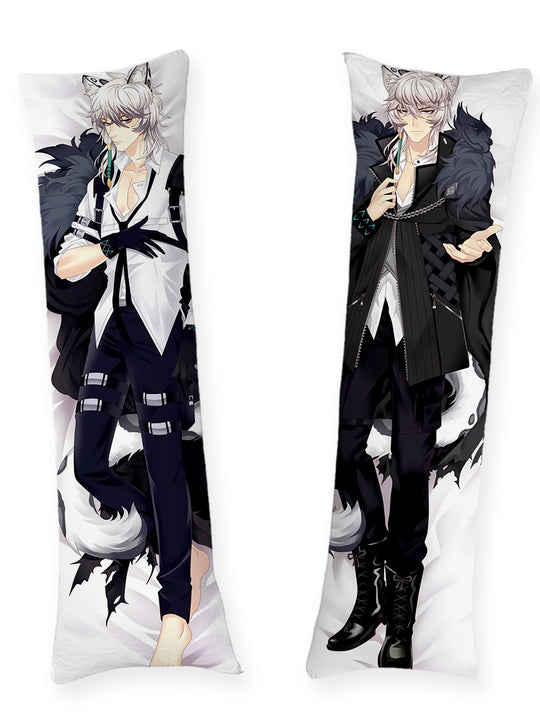 SilverAsh Svart och Vit Rock Dakimakura