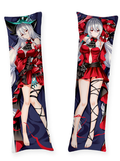 Skadi Karmosinröd Klänning Dakimakura