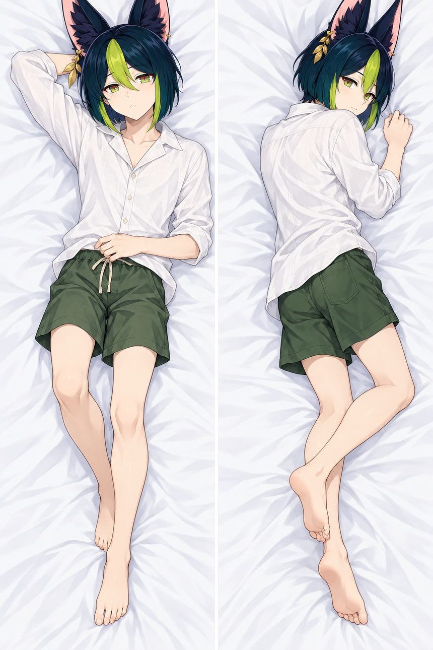 Tighnari Linen Shirt Body Pillow
