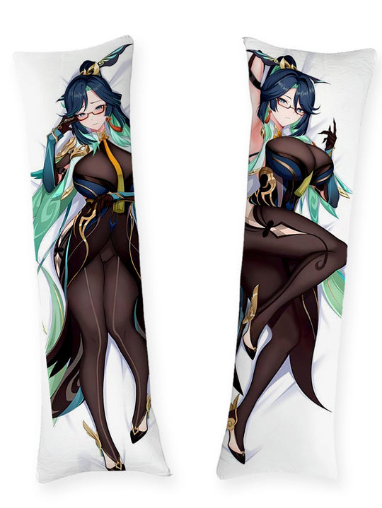 Xianyun Svart Body och Glasögon Dakimakura