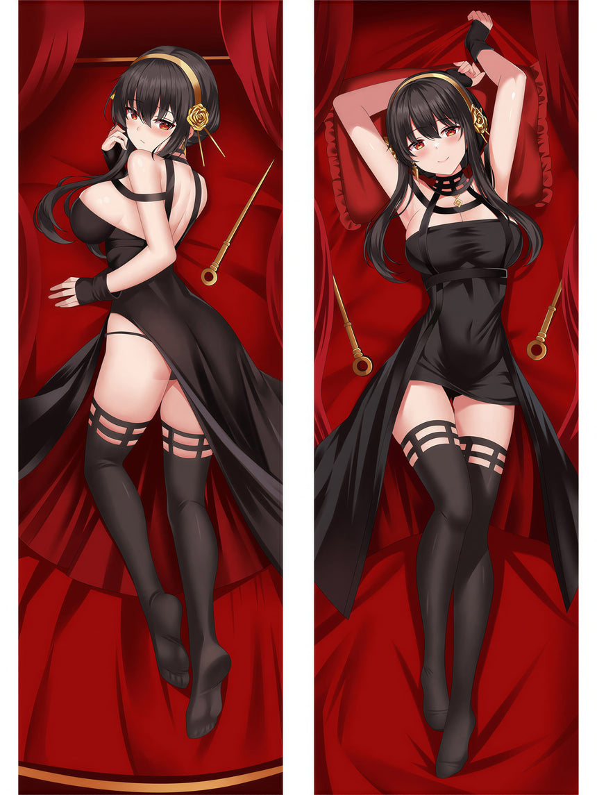 Yor Svart Klänning Dakimakura 2