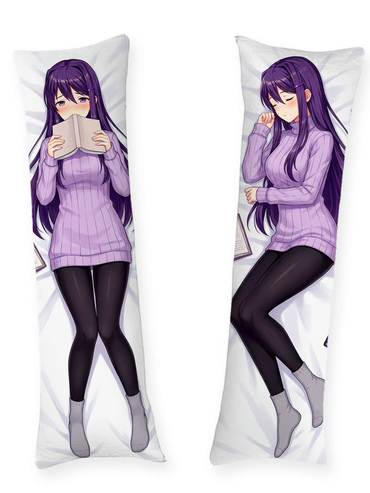 Yuri DDLC Lila Polotröja Dakimakura