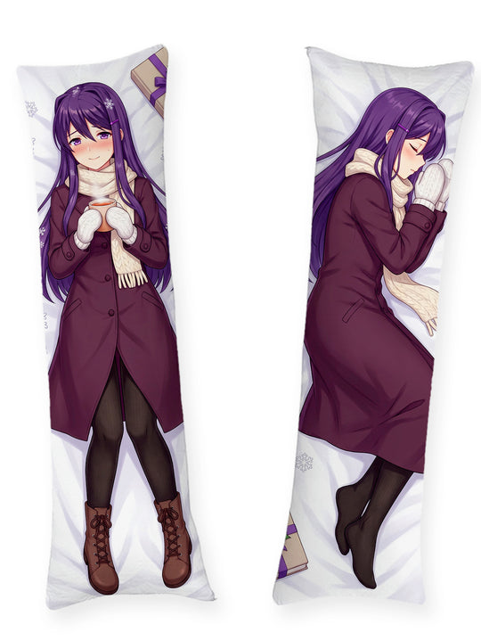 Yuri DDLC Vinterkappa och Halsduk Dakimakura