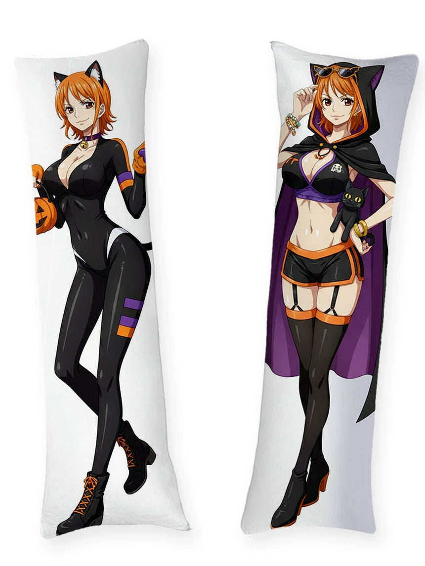 Nami Halloween Dakimakura: mockup