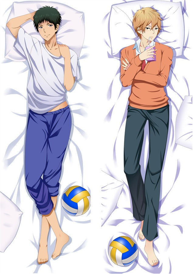 Igarashi och Nanashima Volleyboll Dakimakura