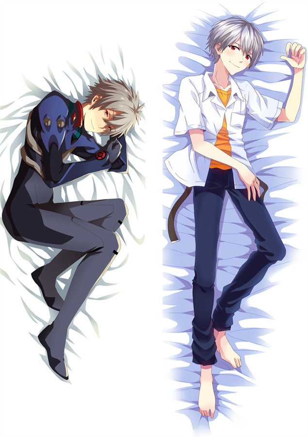 Kaworu Nagisa Skolskjorta Dakimakura