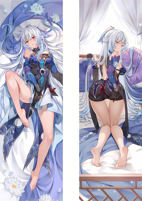 Jingliu Lotus Stridsklänning Dakimakura