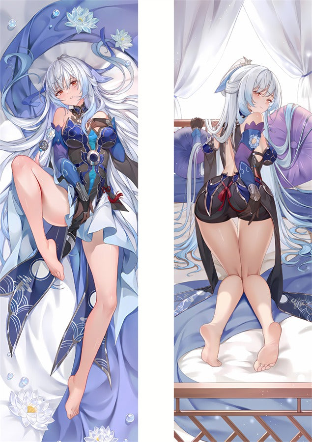 Jingliu Lotus Stridsklänning Dakimakura