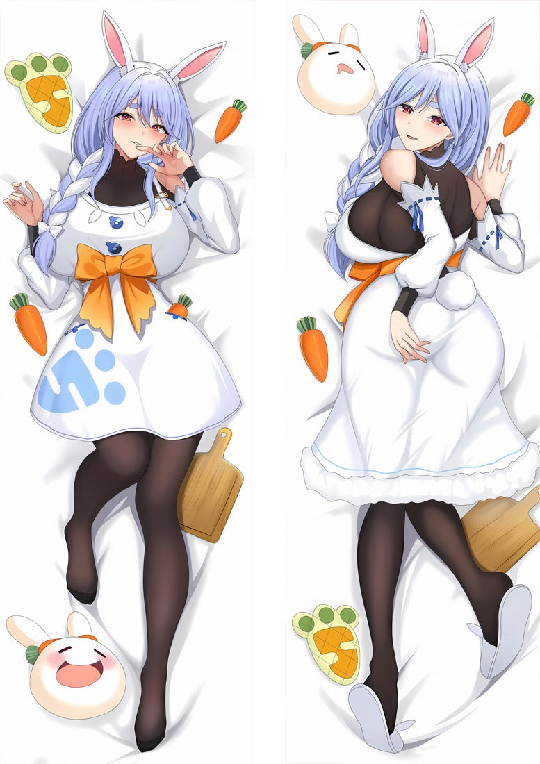 Pekoras Mamma Vit Förklädesklänning Dakimakura