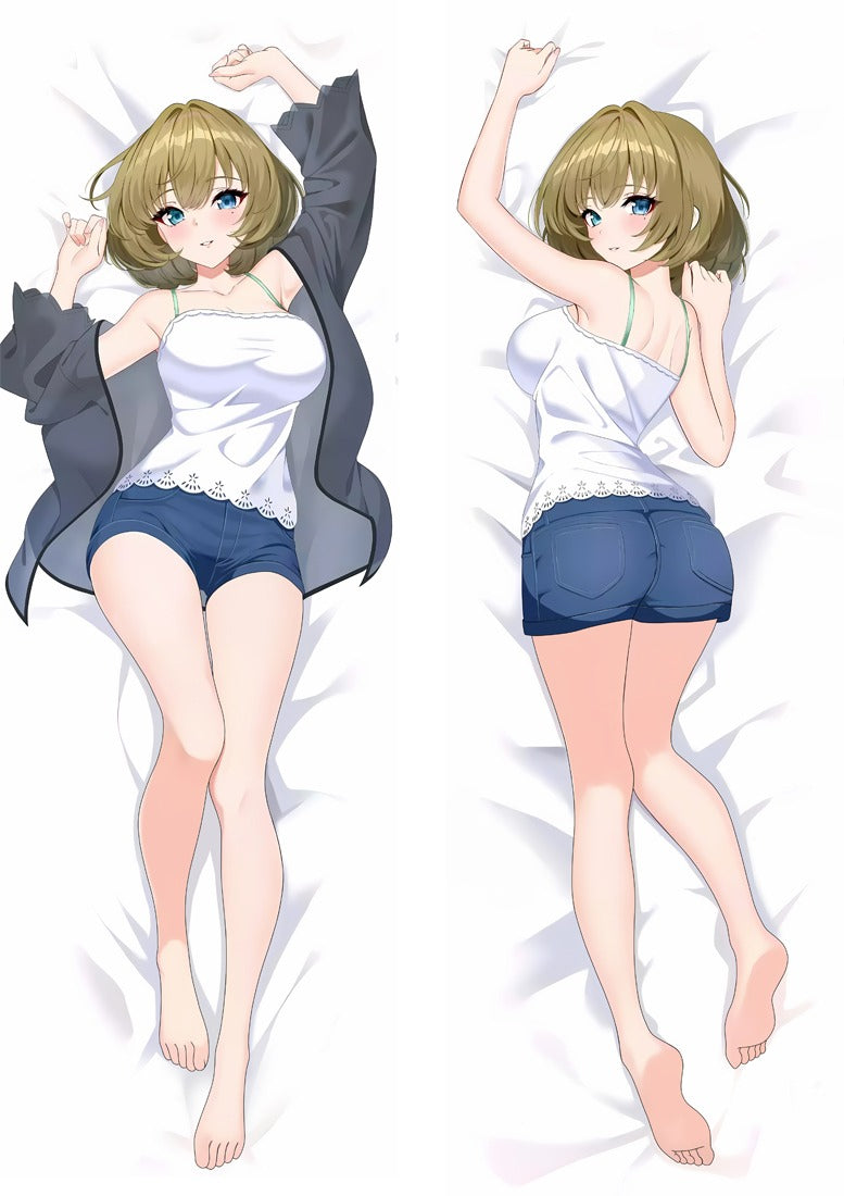 Kaede Takagaki Linne och Jeansshorts Dakimakura