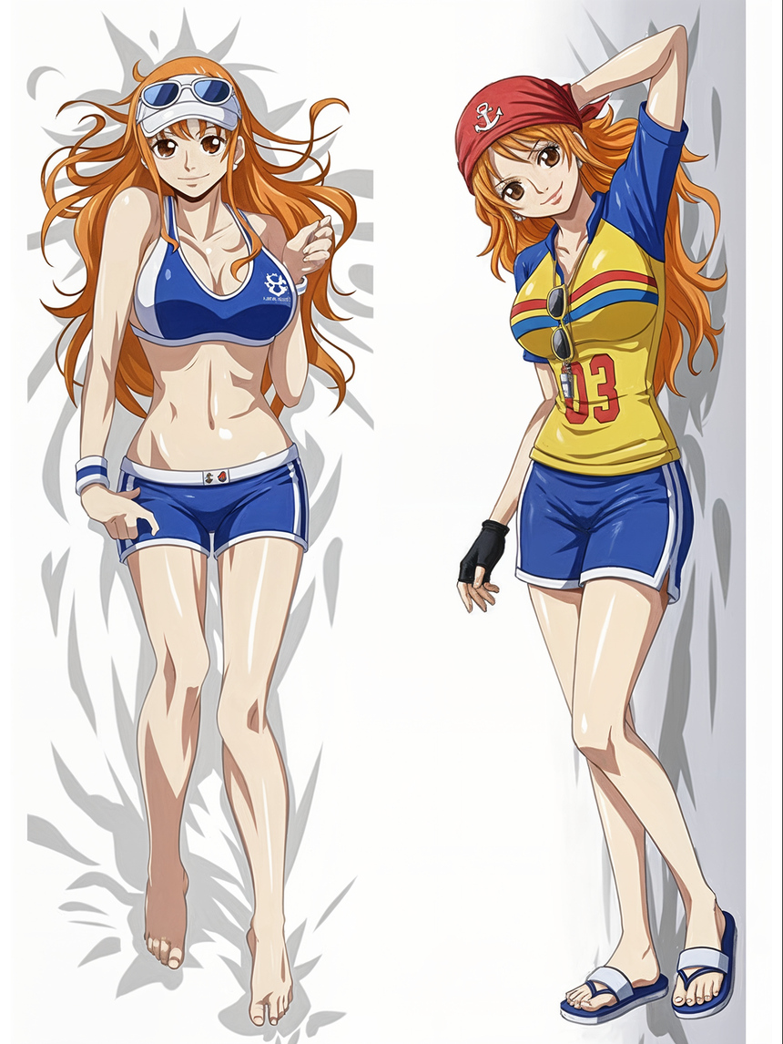 Nami Sport Dakimakura: design