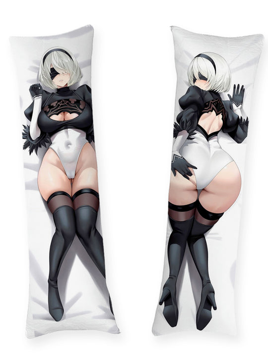 2B Svart Body Dakimakura