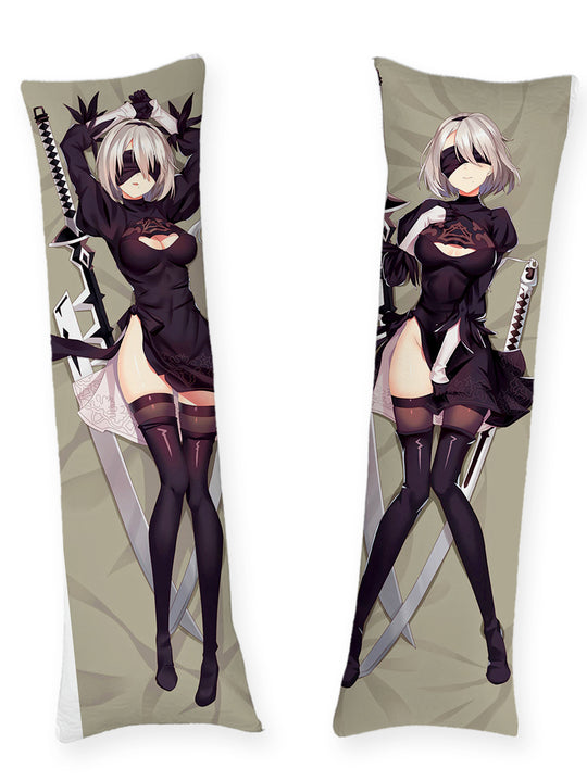 2B Dubbla Svärd Dakimakura