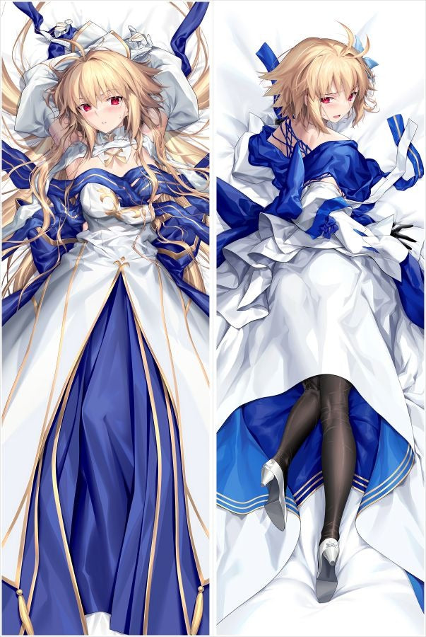 Arcueid Brunestud Kungsblå Klänning Dakimakura