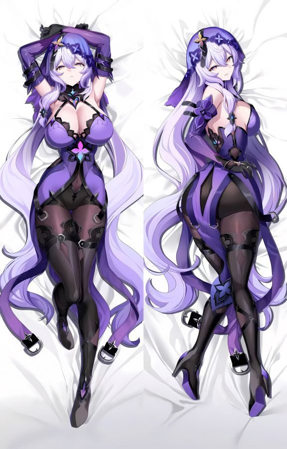 Black Swan Lila Klänning och Strumpbyxor Dakimakura