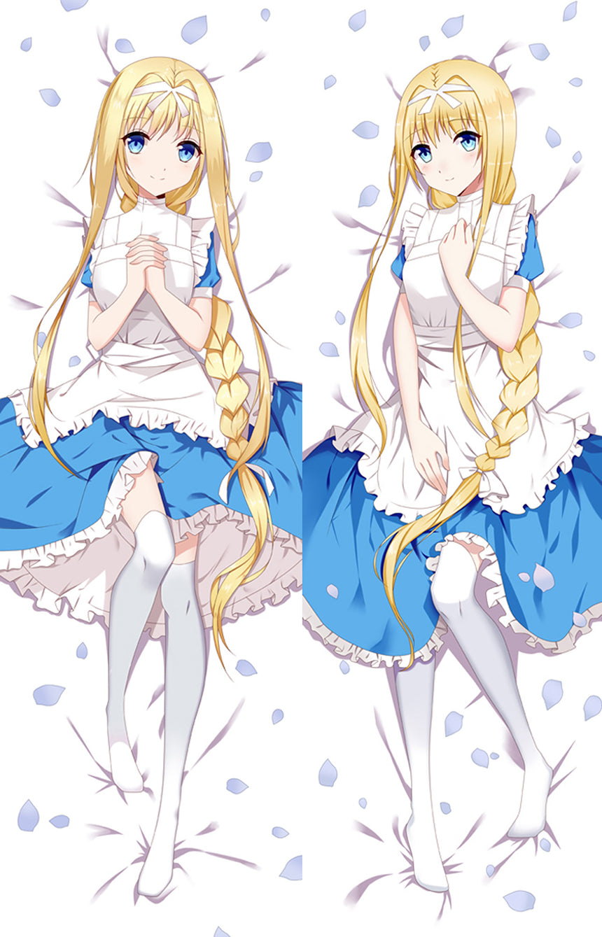 Alice Zuberg Blå Klänning Dakimakura