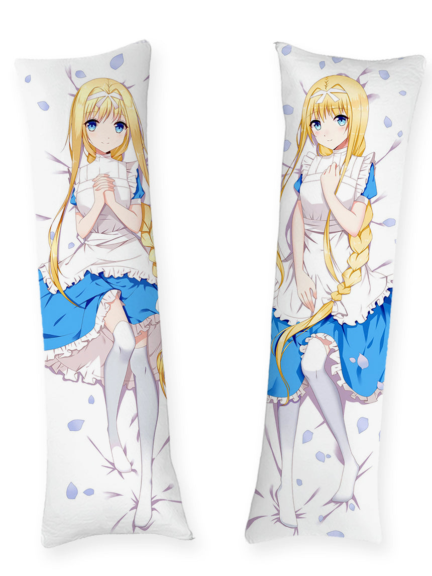 Alice Zuberg Blå Klänning Dakimakura