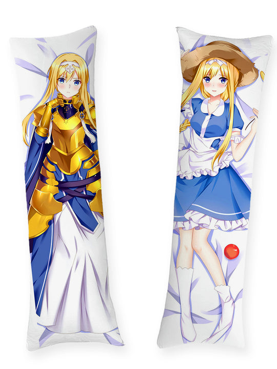Alice Zuberg Gyllene Rustning Dakimakura