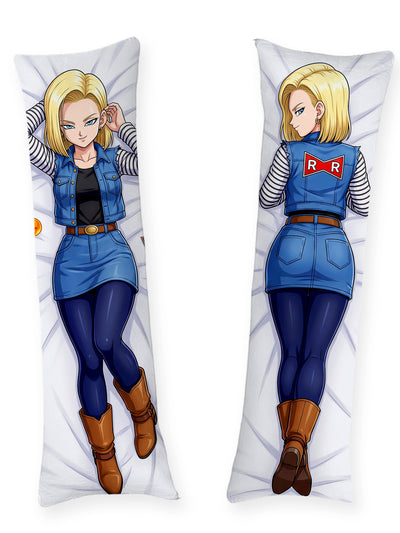 Android 18 Denimväst Pin Up Dakimakura