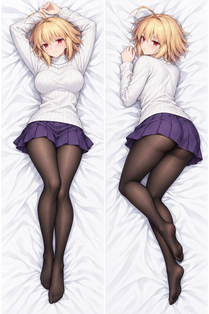 Arcueid Brunestud White Sweater Body Pillow