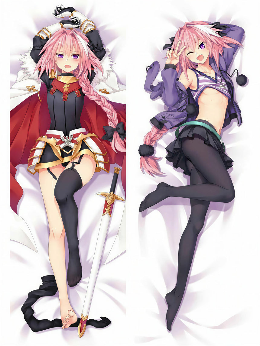Astolfo i sin söta outfit Dakimakura 2