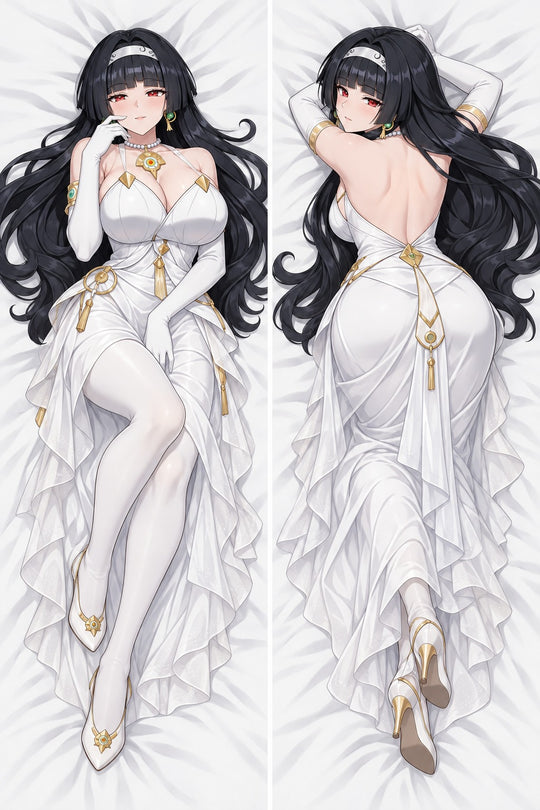 Astra Yao White Stage Gown Body Pillow