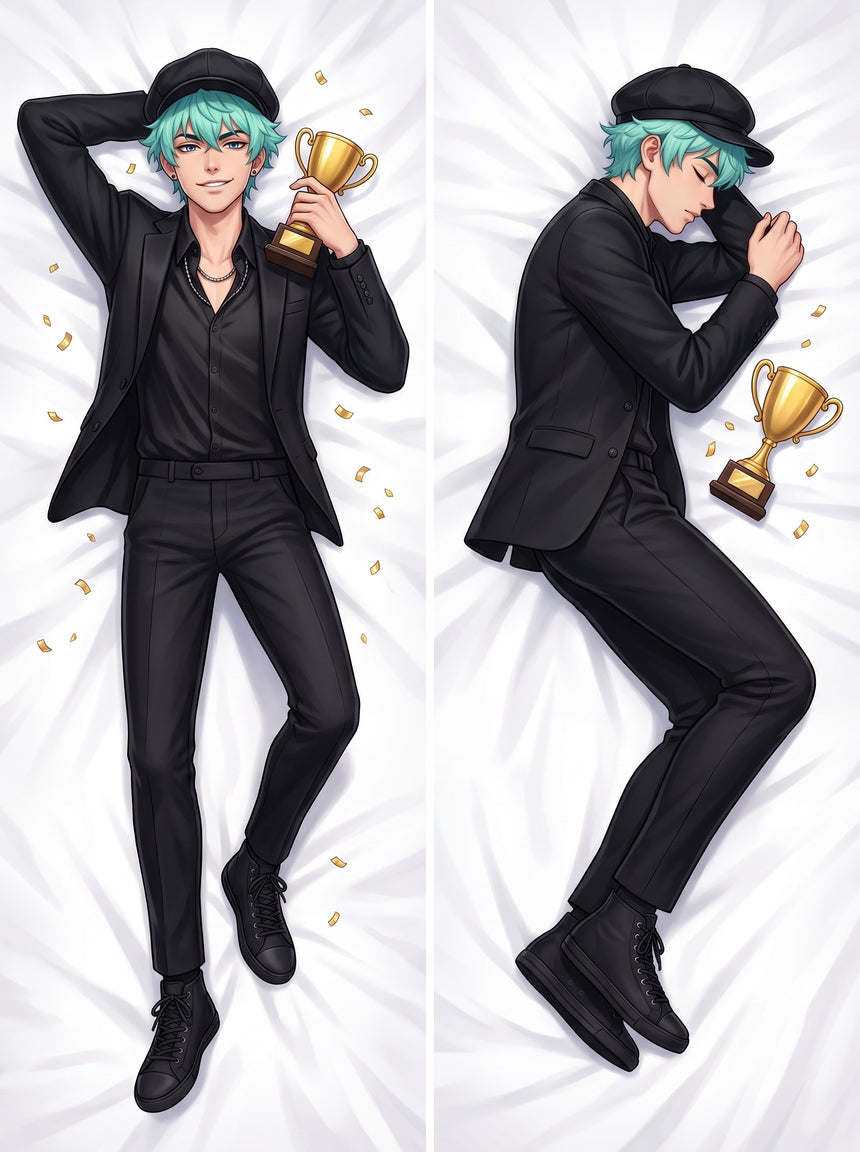 Baby Saja Svart Kostym Galakväll Dakimakura