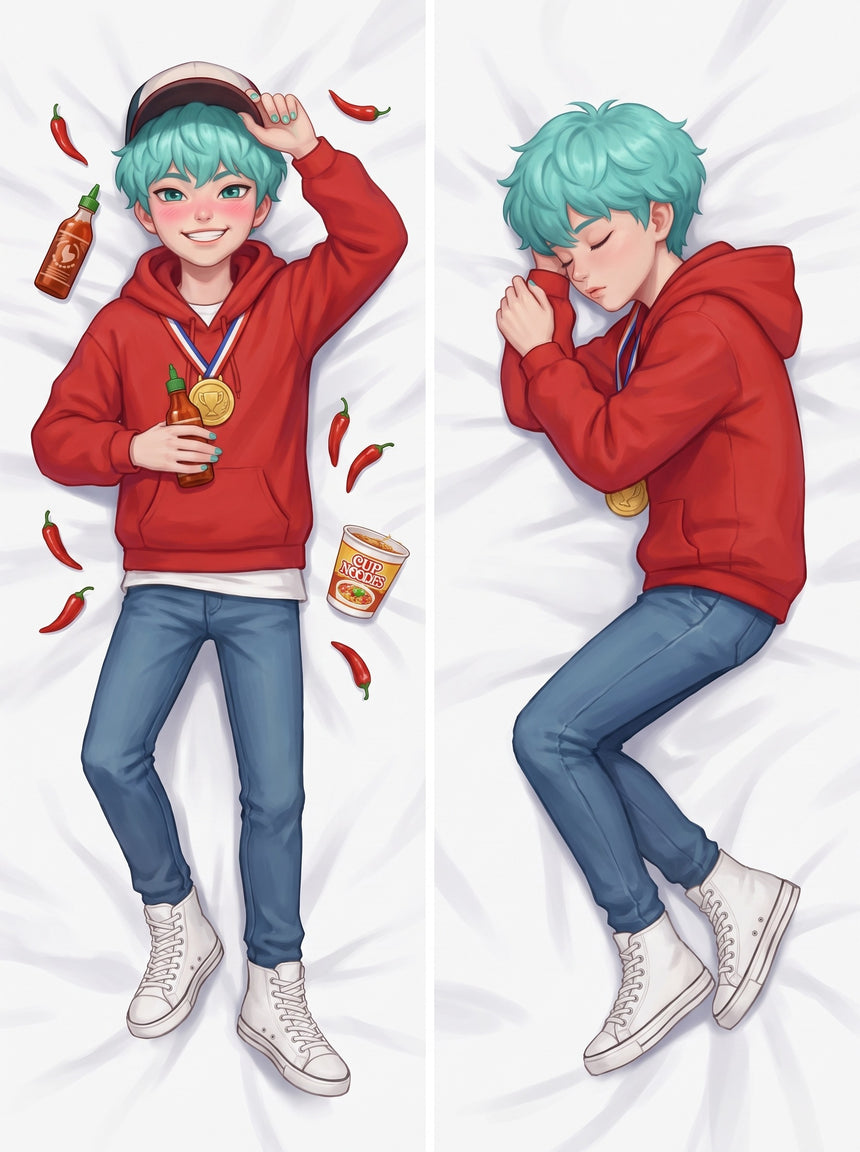 Baby Saja Spicy Challenge Mästare Dakimakura