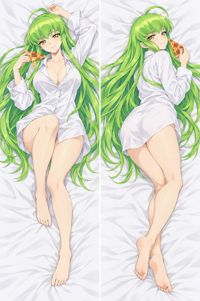 C.C. Oversize Vit Skjorta Dakimakura