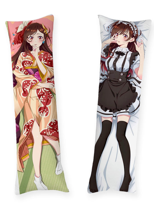 Chizuru Mizuhara Kimono och Hembiträde Dakimakura