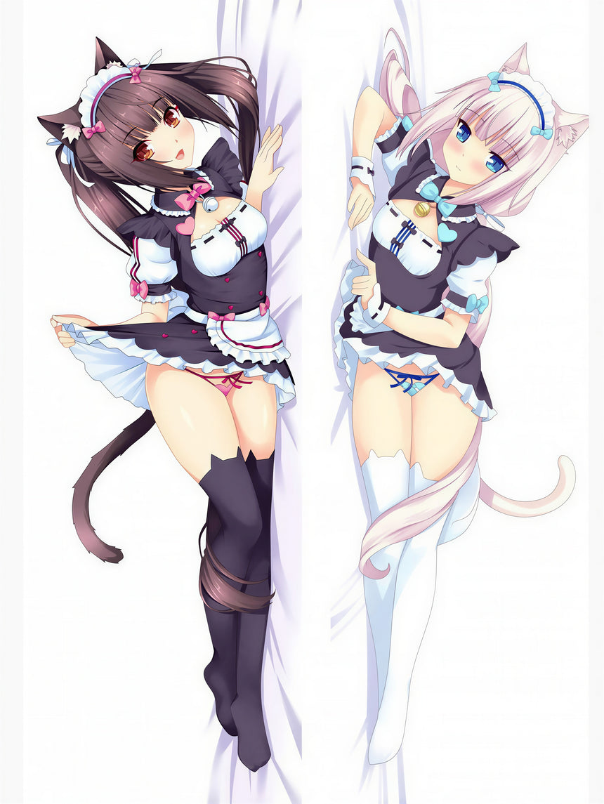 Vanilla och Chocola Dakimakura 2