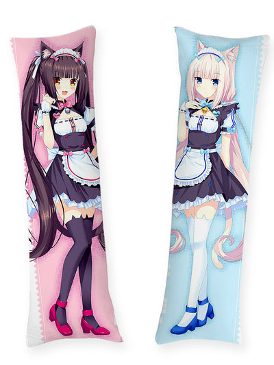 Chocola och Vanilla Pigdräkter Dakimakura